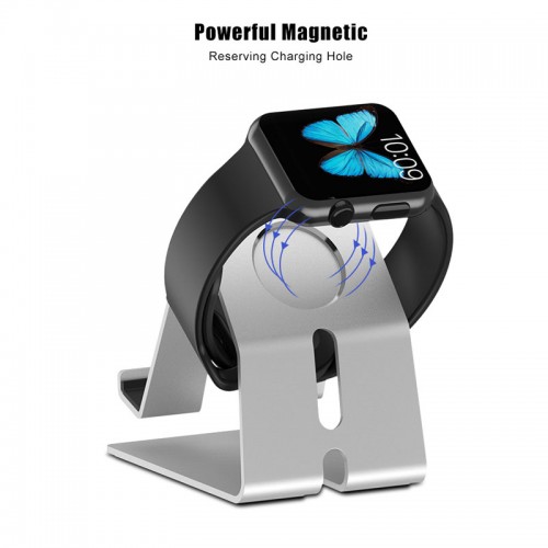 XUENAIR 2 in 1 Stand For Apple Watch , Smart Phones & Tablets - Black