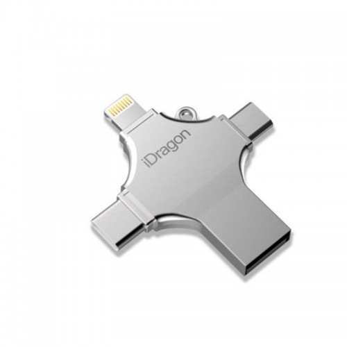 iDragon 4 in 1 TF Card Reader for iPhone...