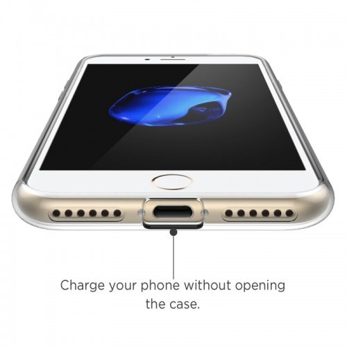 Transparent Clear Soft TPU Case For Apple iPhone 7 Plus / 8 Plus