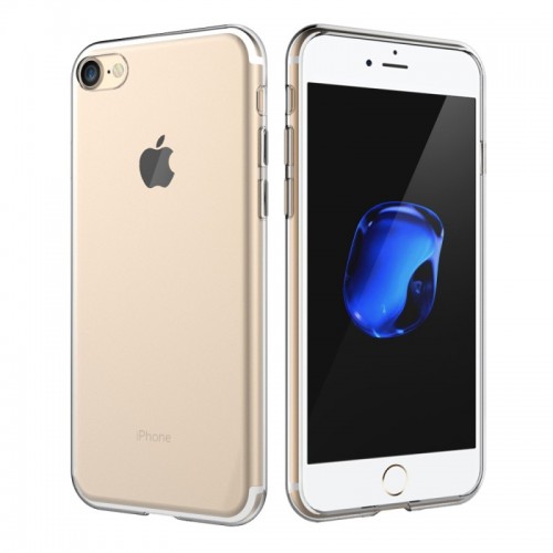 Transparent Clear Soft TPU Case For Apple iPhone 7 Plus / 8 Plus
