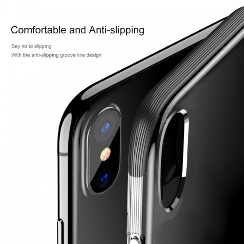 Baseus Armor Series TPU Case For iPhone X - Black