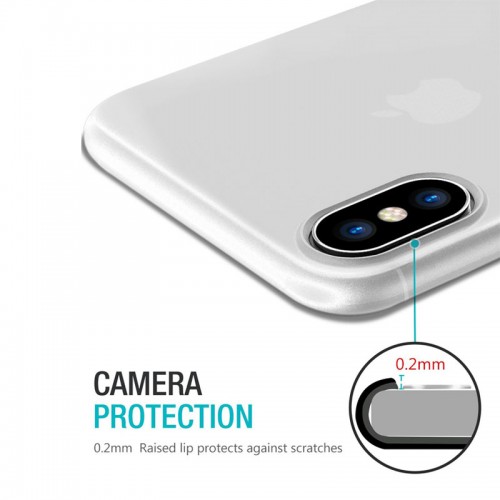 G-Case Couleur Series Slim Scrach Proof Case For iPhone X - White