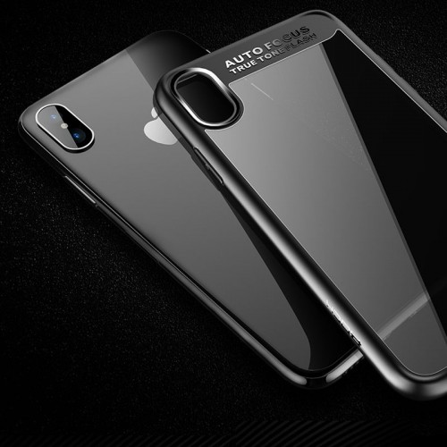 ROCK Clearity Series TPU Case For iPhone X - Red