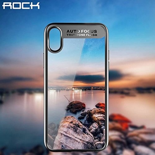 ROCK Clearity Series TPU Case For iPhone X - Red