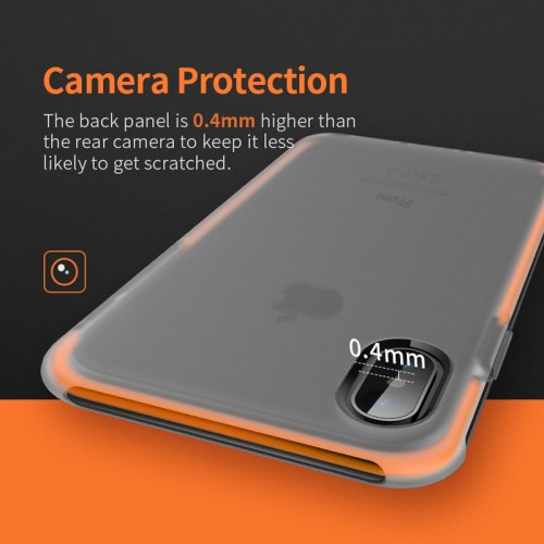 ROCK Anti-knock Case for iPhone X - Black