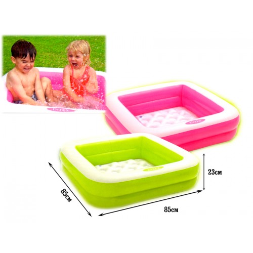 Intex 57100 - Square Baby Pool  - Green