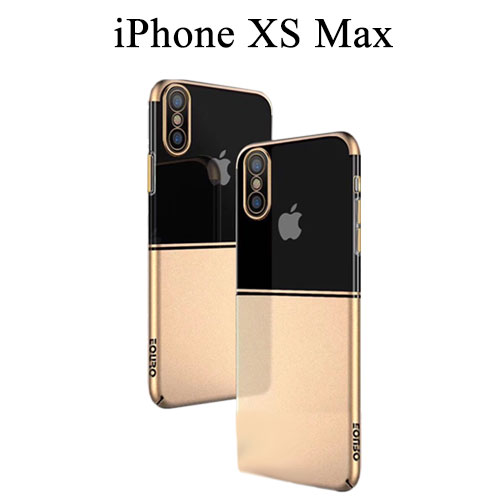 EOURO Slim Half Color Case For iPhone XS...