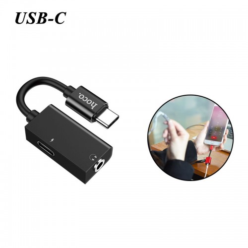 HOCO LS14 Adapter Type-C to 3.5MM Jack A...