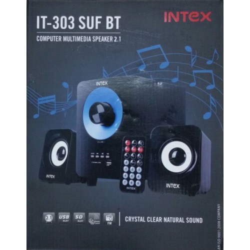 INTEX 2.1 CH. BLUETOOTH SPEAKER SYSTEM IT-303