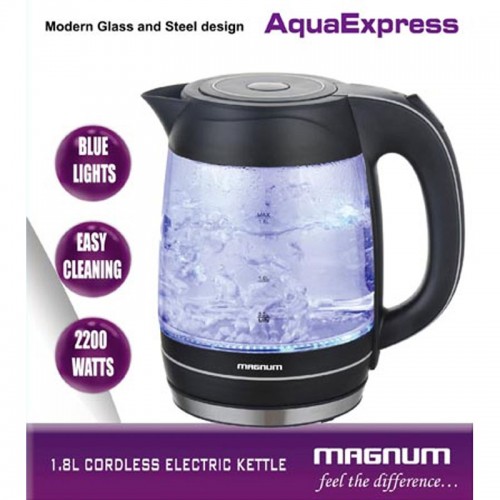 MAGNUM AQUA EXPRESS CORDLESS KETTLE 1.8 LTR.