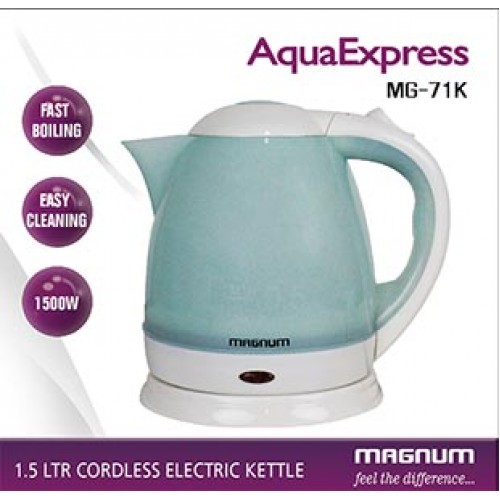 MAGNUM AQUA EXPRESS CORDLESS ELECTRIC KE...