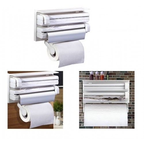 Kitchen Triple Paper Dispenser