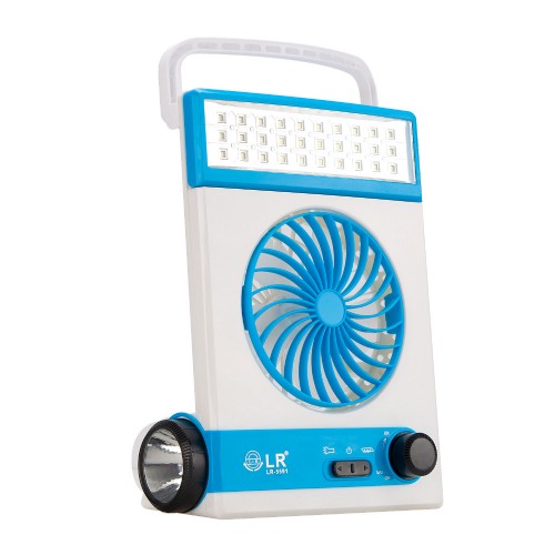 4 in 1 Portable Mini Solar Light Fan wit...