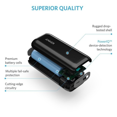 Anker Astro E1 5200mAh - Black