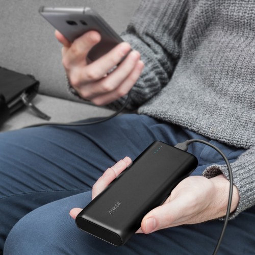 Anker PowerCore 20000mAh iQ & QC3.0 Black [18 Month Warranty]