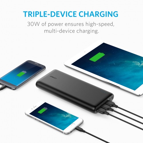 Anker PowerCore 26800 iQ Black [18 Month Warranty]