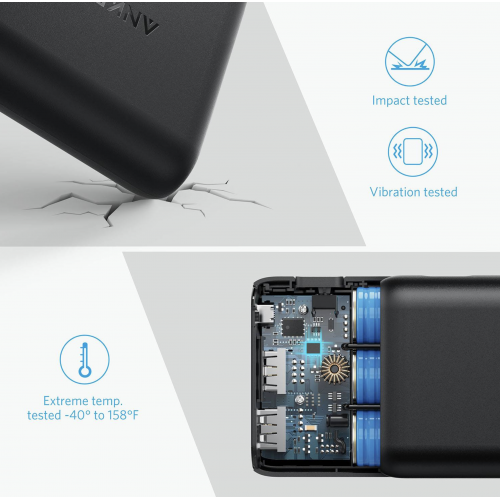 Anker PowerCore Speed 20000mAh QC3.0 (Output & Input) Black [18 Month Warranty]