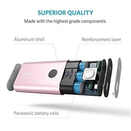 Anker PowerCore+ 10050 QC 3.0 Rose Gold [18 Month Warranty]