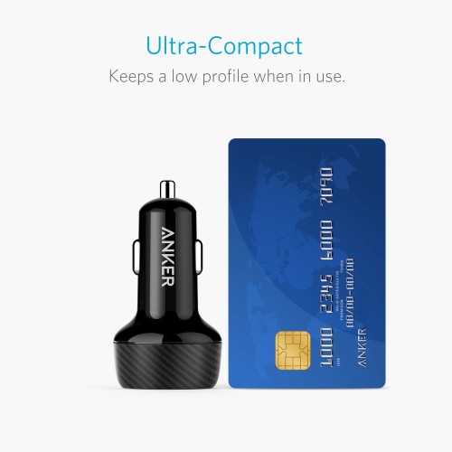 Anker PowerDrive Speed 2 (Dual QC 3.0) Black