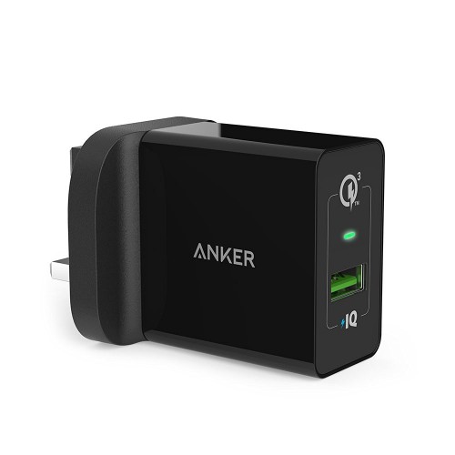 Anker PowerPort+1 iQ & QC 3.0 - Blac...