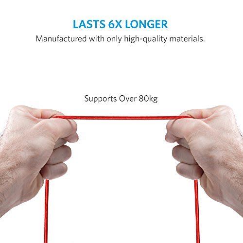 Anker Powerline+ Lightning (3m/10ft) Red