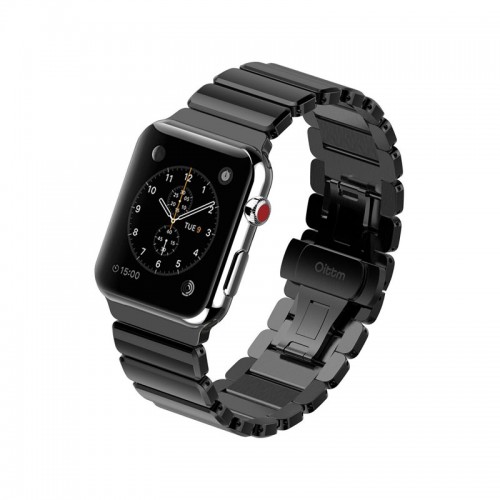Stainless Steel Link Bracelet Metal Doub...