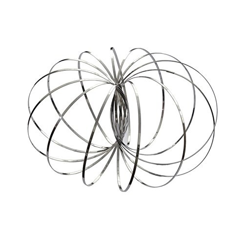 Kinetic Spring Toy 3D Sculpture Ring