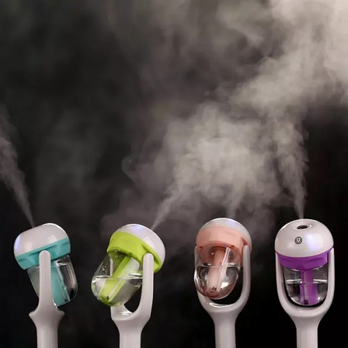 Mini Car Air Portable Mist Humidifiers Aroma Diffuser Aromatherapy - Green