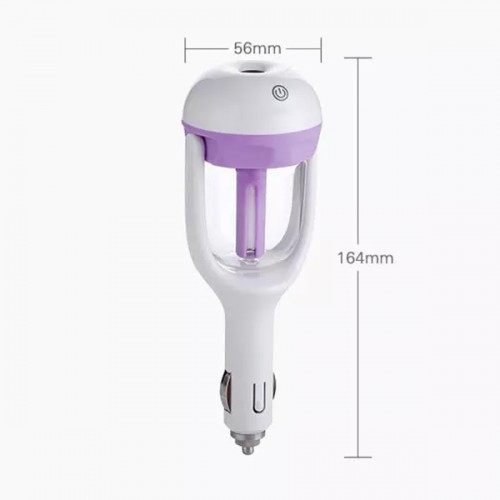 Mini Car Air Portable Mist Humidifiers Aroma Diffuser Aromatherapy - Green