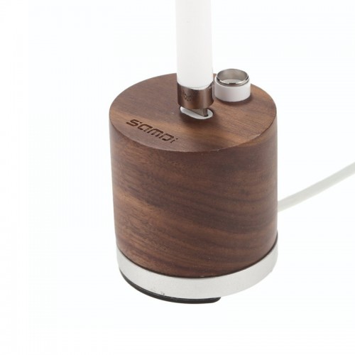 SAMDI Natural Wood Charging Dock Holder for Apple Pencil - Walnut