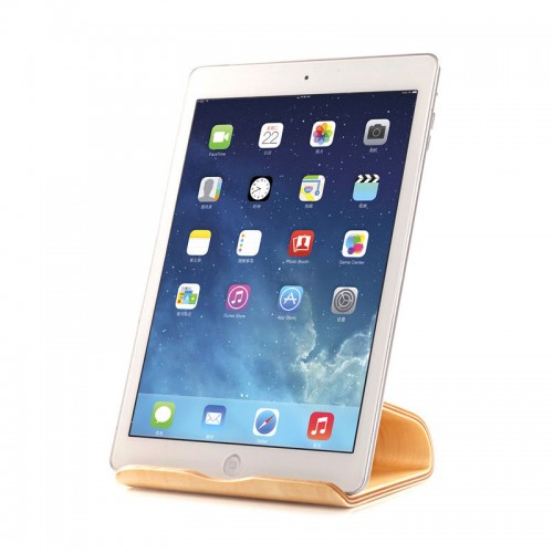 SAMDI Wooden Stand For All Smart phones & Tablets - White Birch