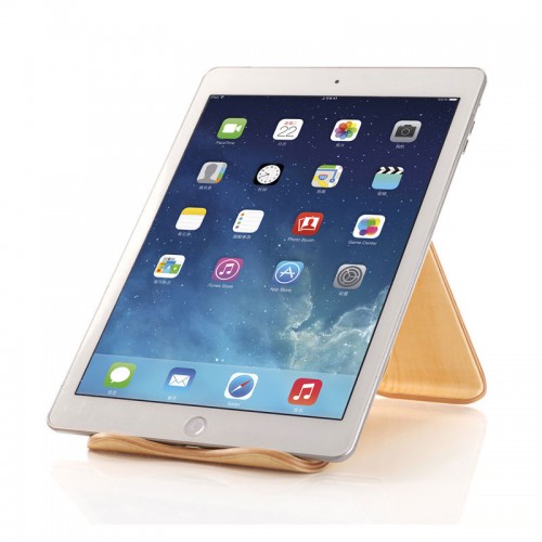 SAMDI Wooden Stand For All Smart phones & Tablets - White Birch