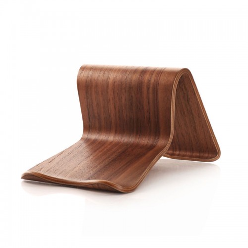 SAMDI Wooden Stand For All Smart phones & Tablets - Black Walnut