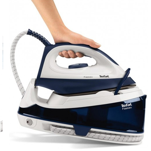 Tefal SV6040M0 Steam Iron 1.2L 2200W – White/Blue