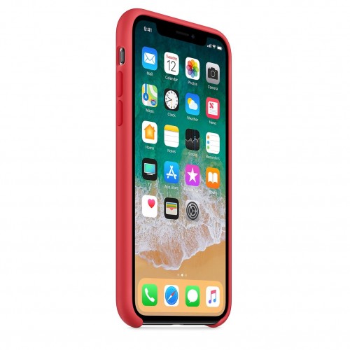 iPhone X Silicone Case - RED iPhone X Silicone Case - RED
